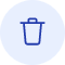 Use the Delete button to remove cloud account details.