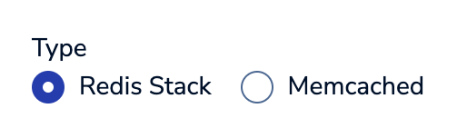 For Essentials, the Type setting in the General section includes an option for Redis Stack.
